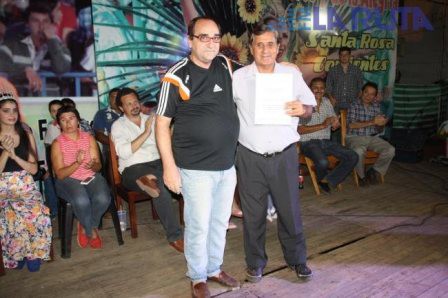 Juanjo Encinas recibió la máxima Distinción de los Carnavales correntinos 2015