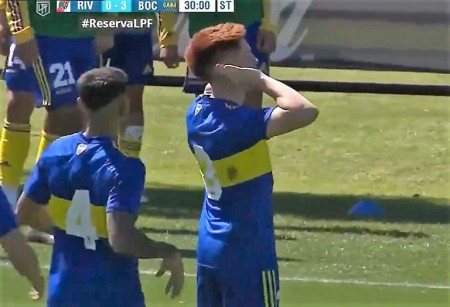 Con Zeballos como principal figura, Boca goleó a River en el Superclásico de la Reserva.