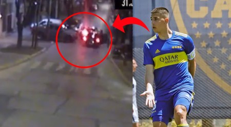  Golpearon con un arma en la cabeza en un violento robo al jugador de Boca Agustín Sandez: “La camioneta”.